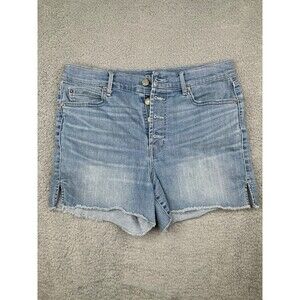 Ariat button fly high rise boyfriend denim shorts 31 r